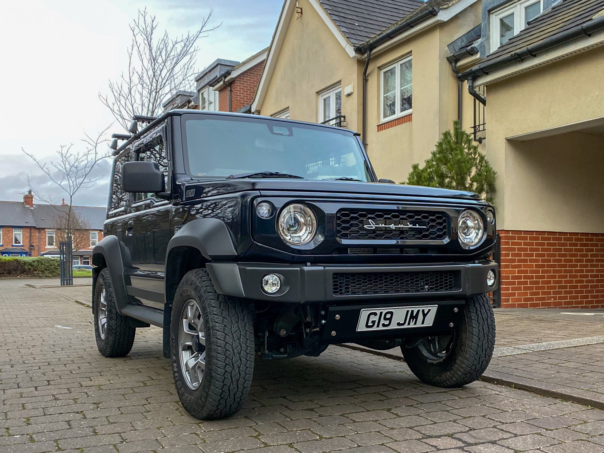 How to modify the Suzuki Jimny Classic Grille - Geordie Jimny