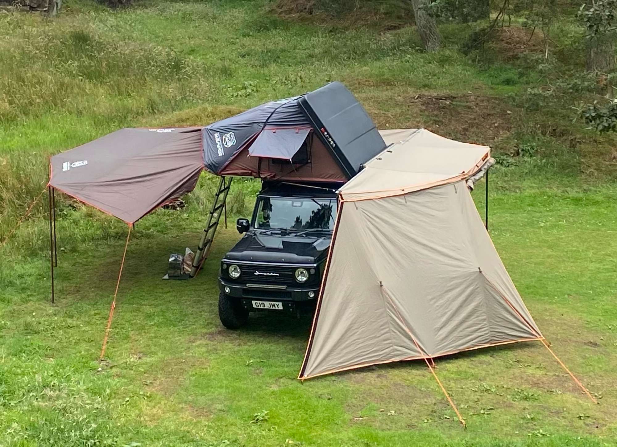 Suzuki Jimny Full Camper Set Up - iKamper, Awning