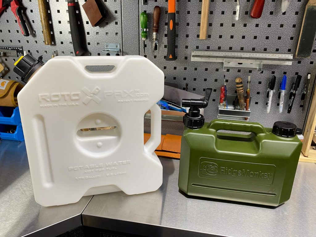 Rotopax & Ridge Monkey water carriers