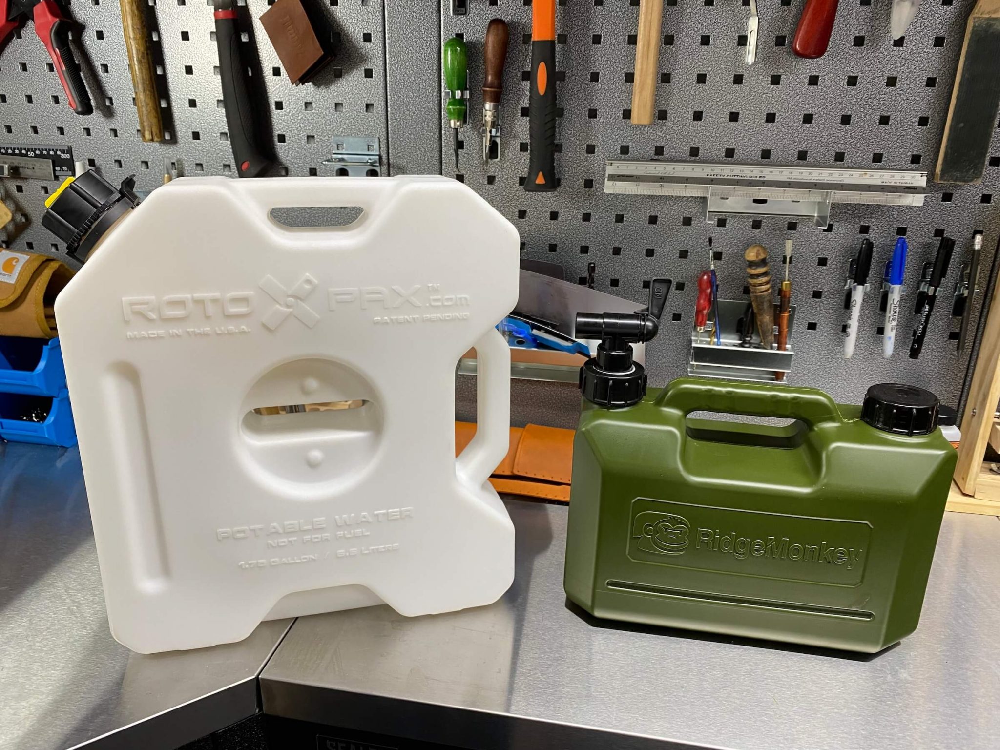 Modifying the Rotopax Water Carrier to install a Tap (Easy Mod