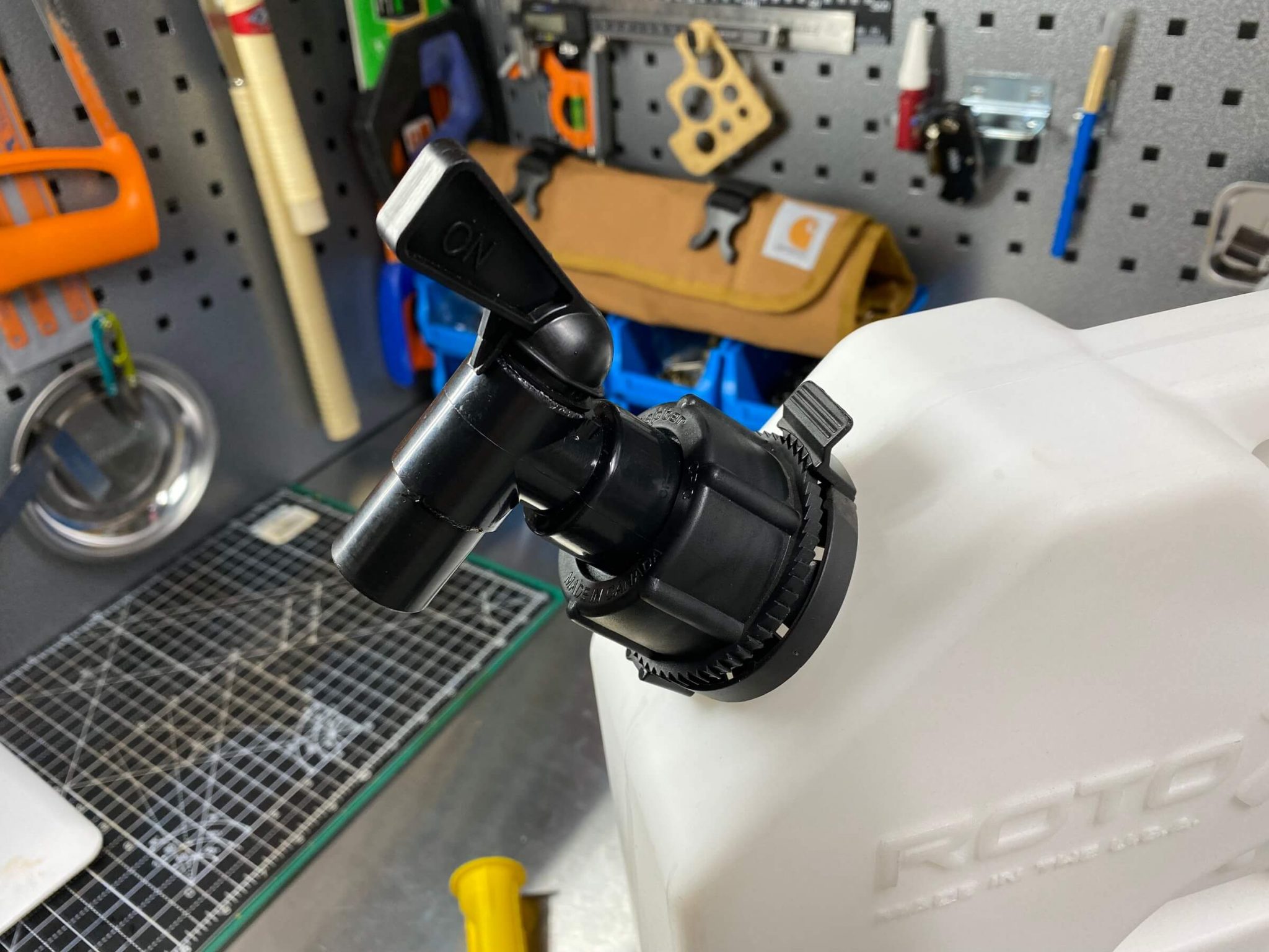Modifying the Rotopax Water Carrier to install a Tap (Easy Mod