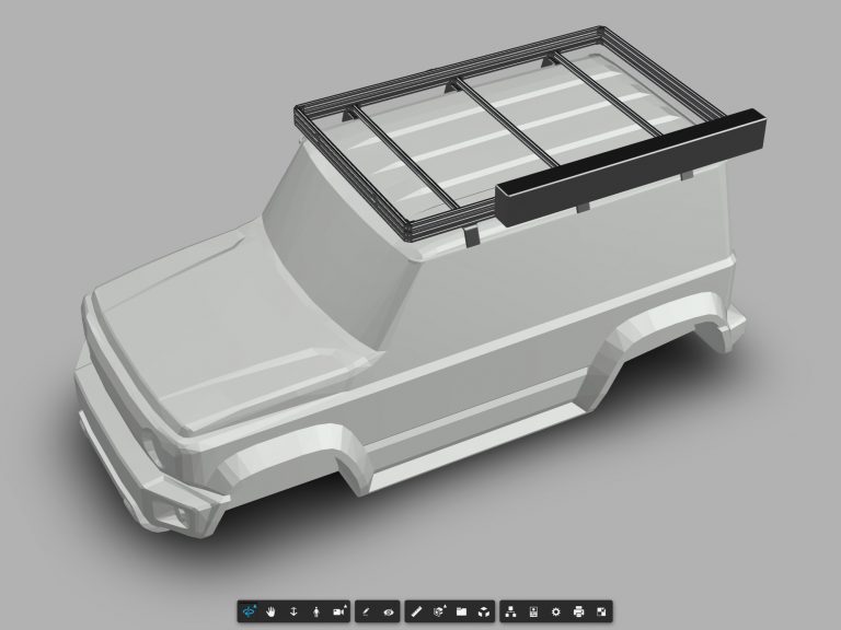 Jimny Roof Tent Basic Concept Model