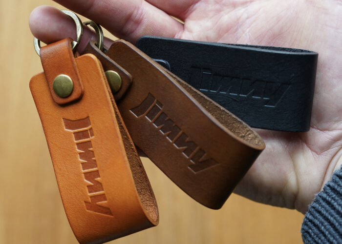 Jimny Leather Key Ring