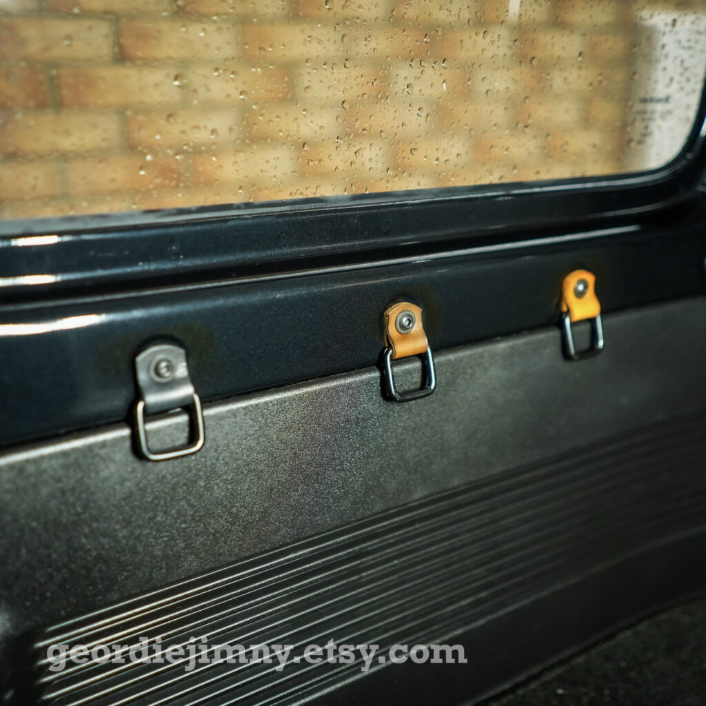 Jimny Leather Tie Downs