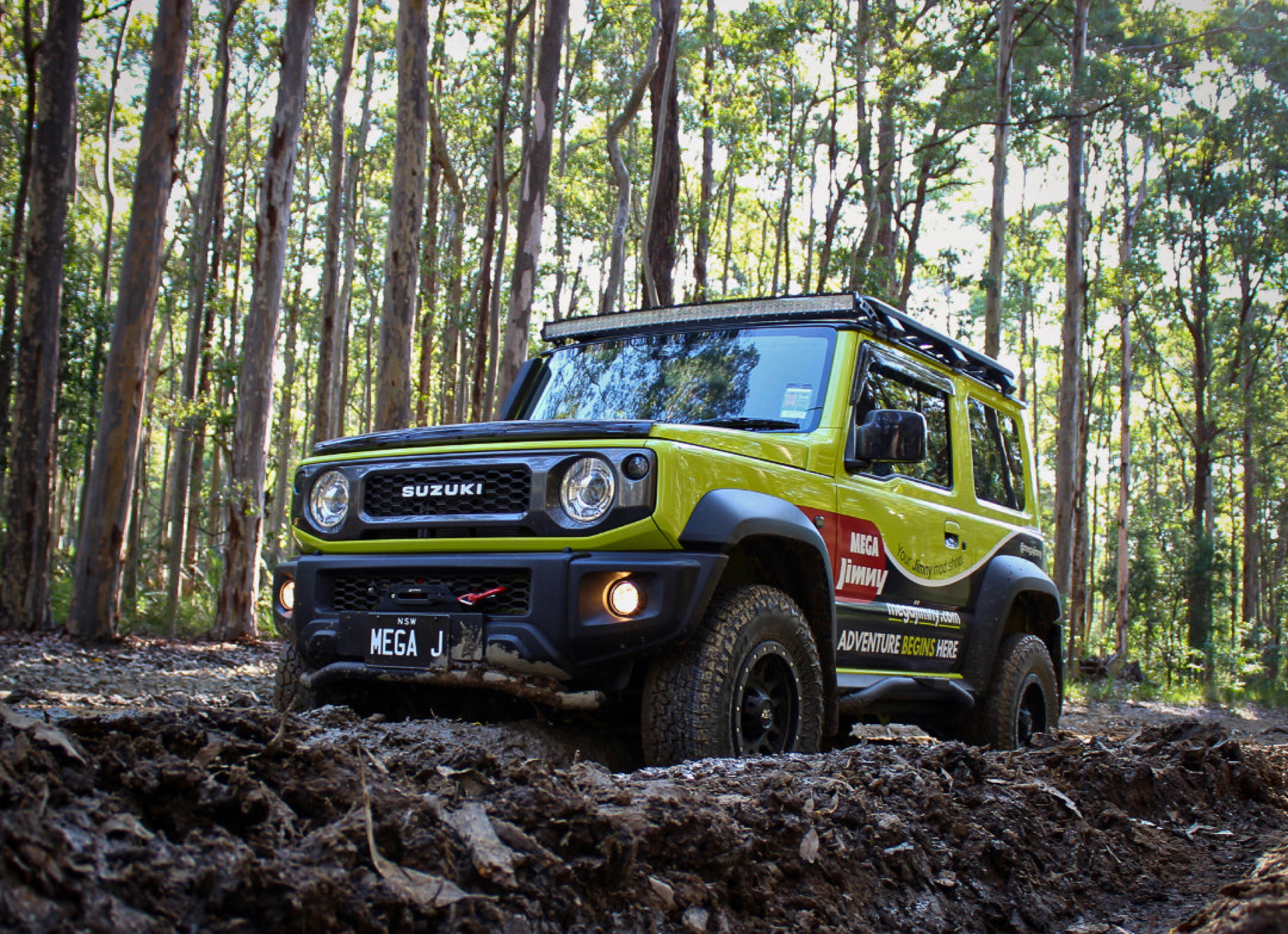 Mega Jimny Off-Road Muddy Track