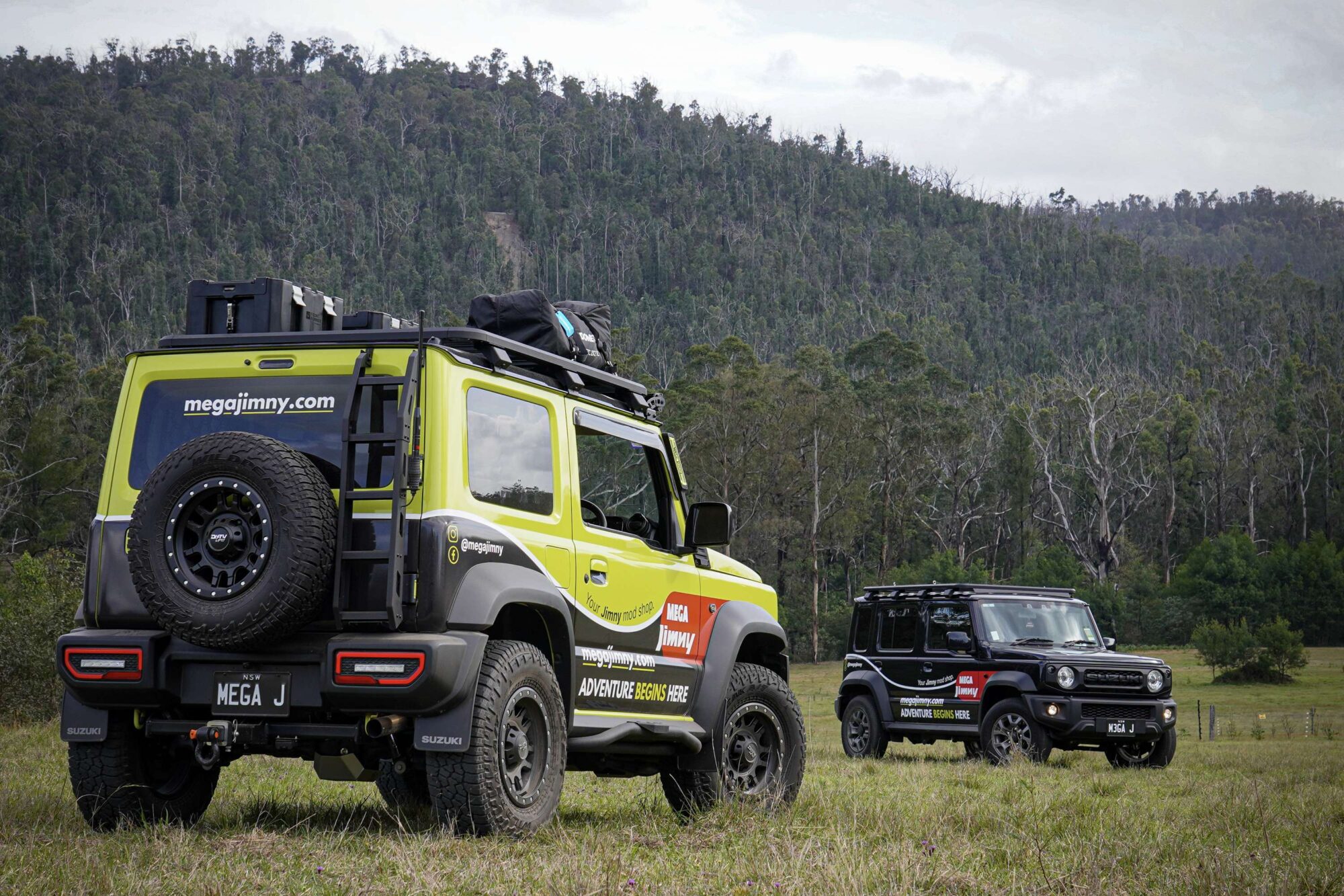 Mega Jimny 3-Door & 5-Door Vehicle Custom Builds