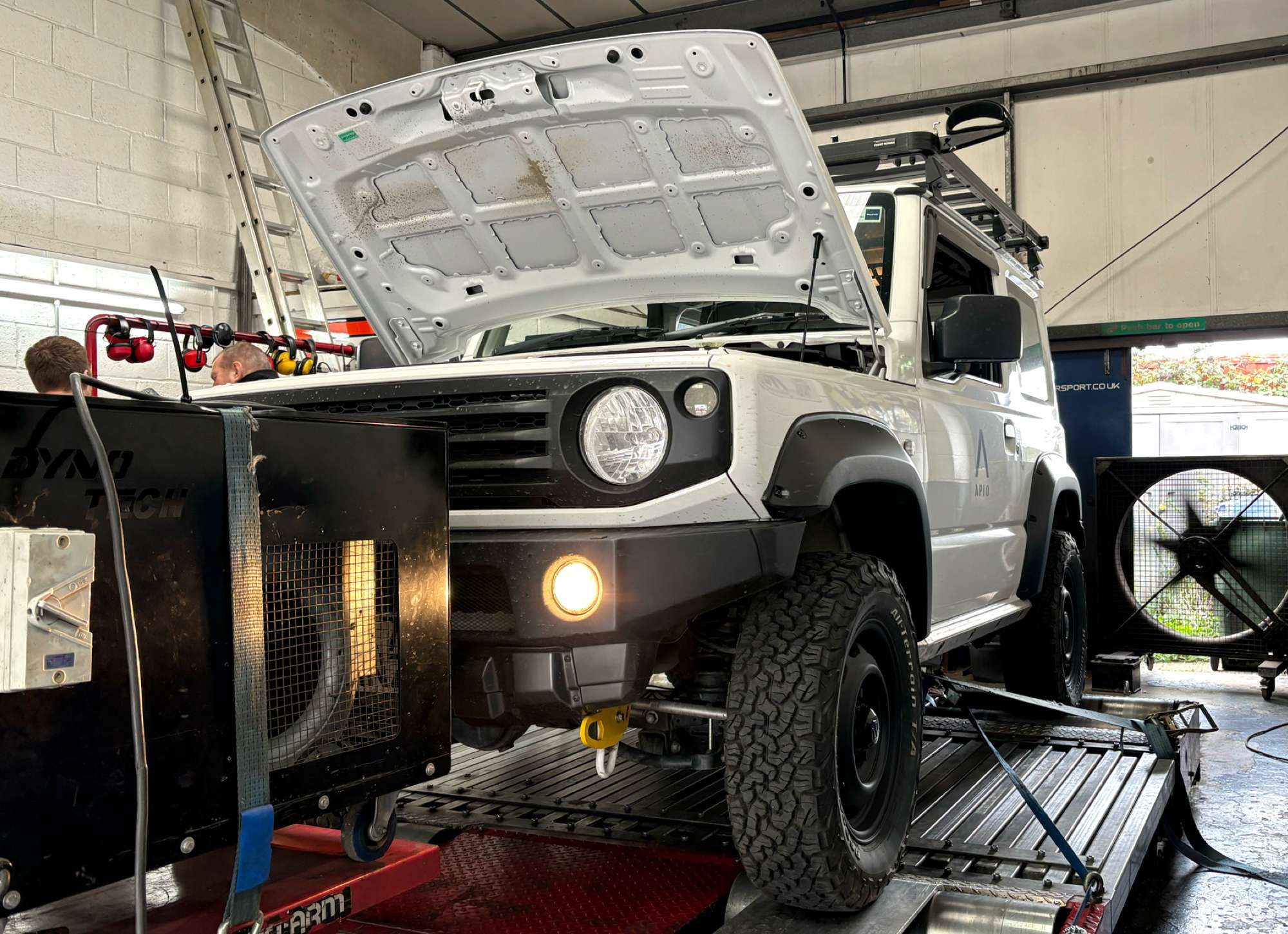 Jimny Pipercross Dyno Testing